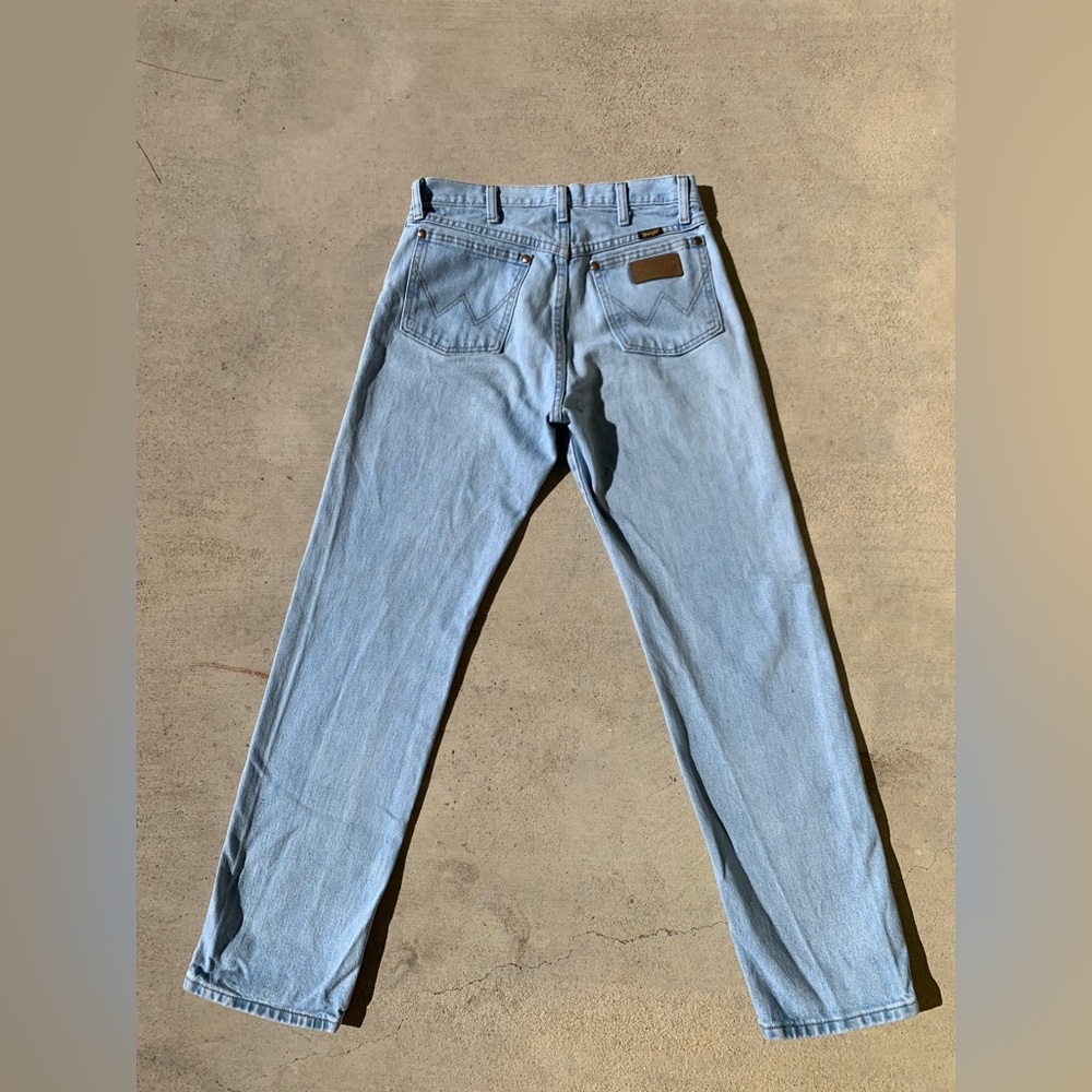 Light Wash Cowboy Cut Wranglers